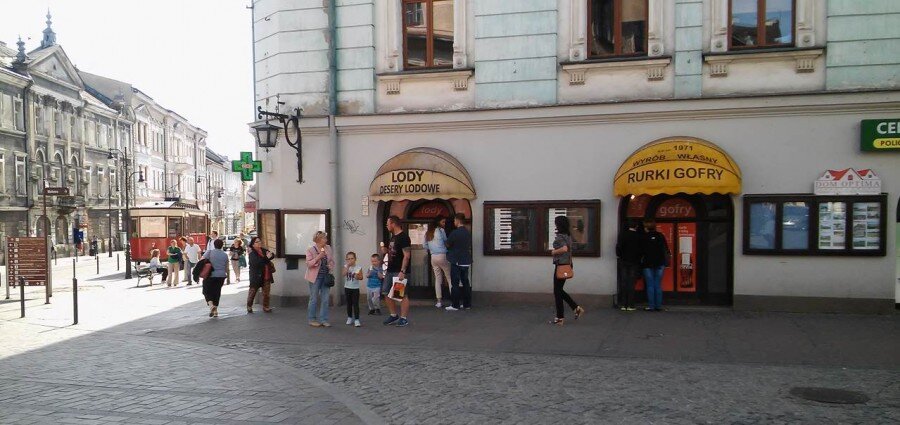 Lody włoskie w Tarnowie na Wałowej