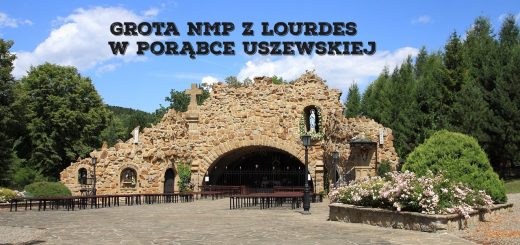 Grota NMP z Lourdes w Porąbce Uszewskiej