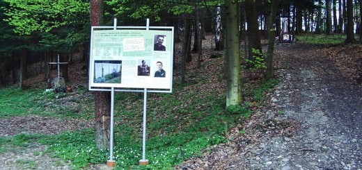 Łysa Góra - pomniki lotników Liberatora