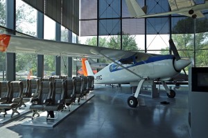 Samolot z Muzeum Lotnictwa Polskiego w Krakowie
