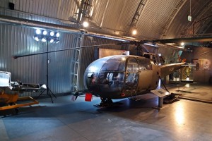 Helikopter w Muzeum Lotnictwa Polskiego w Krakowie