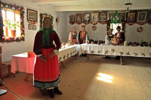 Chałupa kmiecia z Gostwicy - skansen w Nowym Sączu