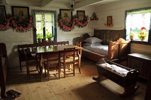 Chałupa kmiecia z Gostwicy - skansen w Nowym Sączu