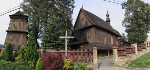Drewniany kościół w Sobolowie - Małopolska