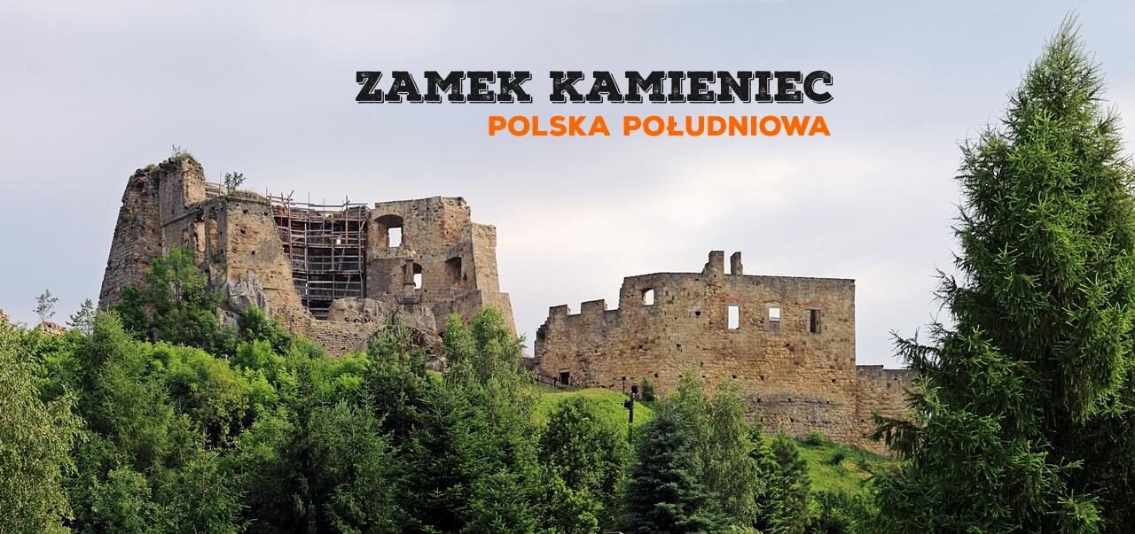 Zamek Kamieniec - Korczyna i Odrzykoń k. Krosna